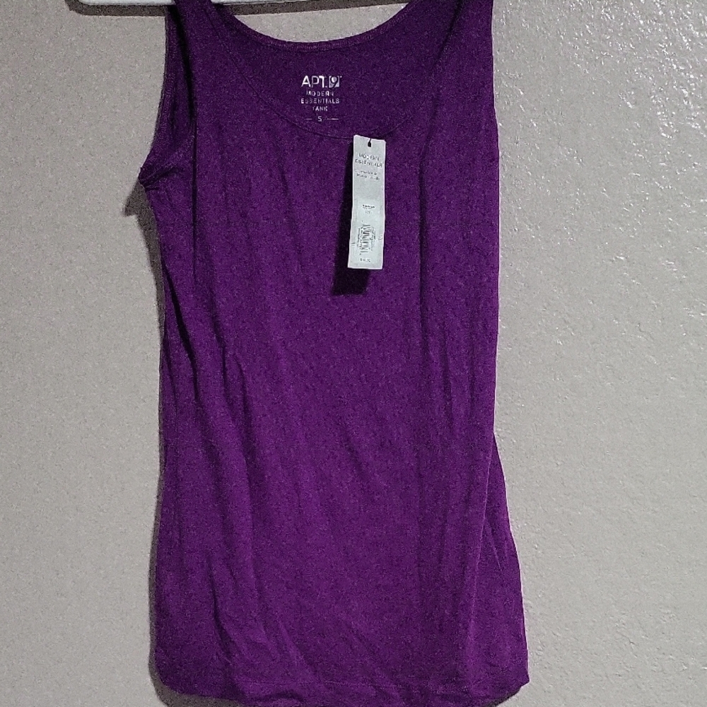 Apt. 9 Women's Vibrant Purple Tank Top